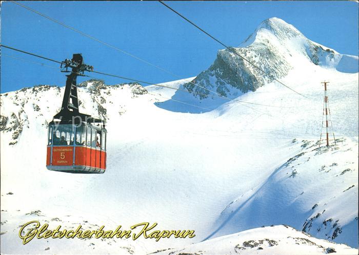 Seilbahn Gletscherbahn Kaprun Schmiedinger Gletscher