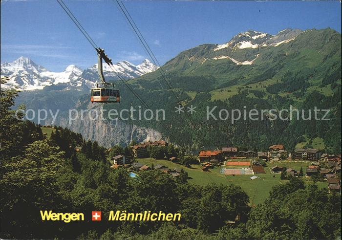 Seilbahn Wengen Maennlichen