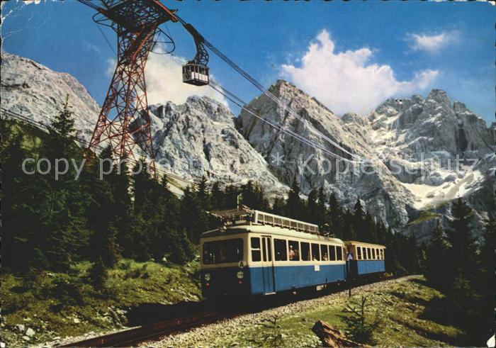 Zugspitzbahn Zahnradbahn Seilbahn Zugspitzgipfel