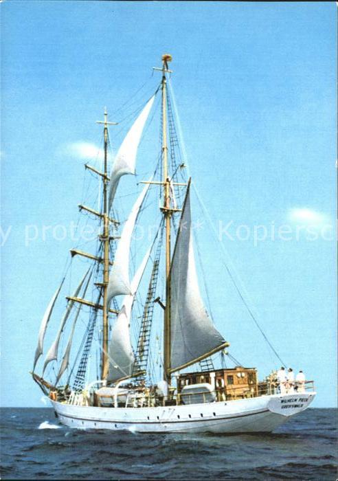 Segelschiffe Segelschulschiff Wilhelm Pieck
