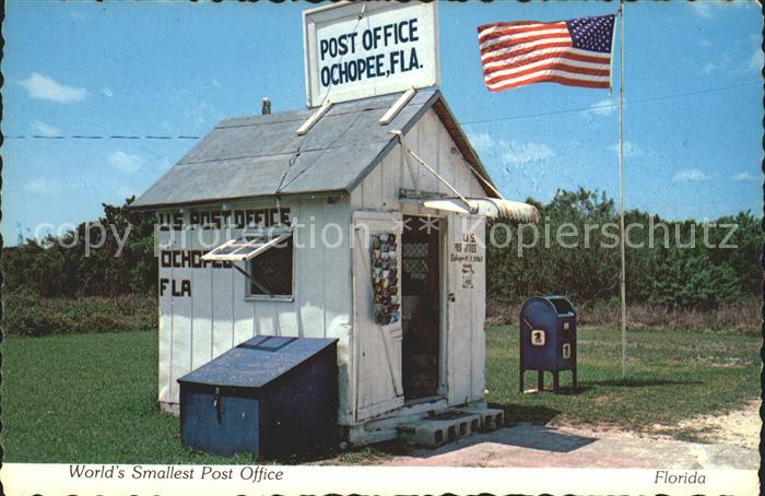 Post Office Ochopee Florida