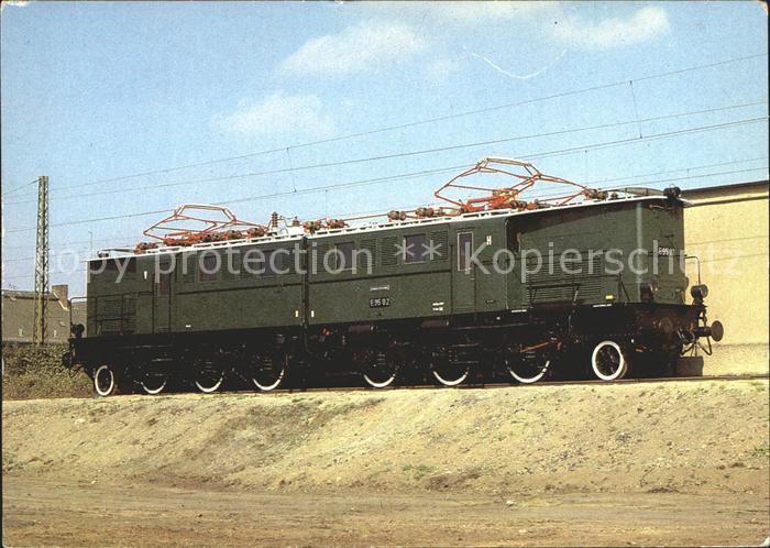 Lokomotive Gueterzug Baureihe E 95 Verkehrsmuseum Dresden