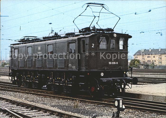 Lokomotive Schnellzug 116006-8
