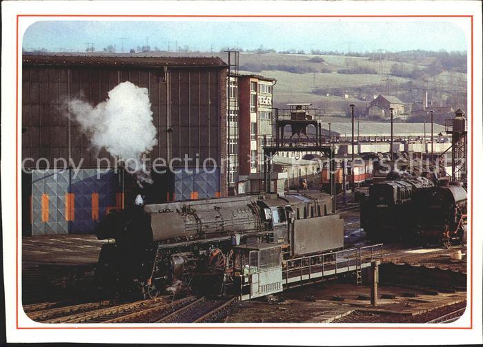 Lokomotive Bahnbetriebswerk Saalfeld Saale