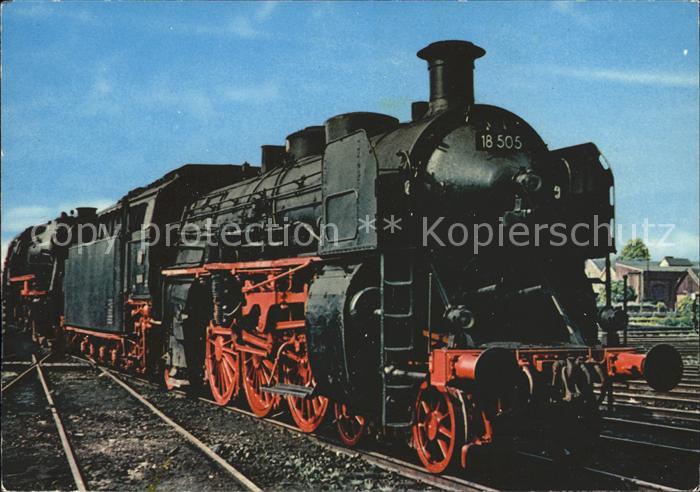 Lokomotive 18 505 Schnellzug Minden Westfalen