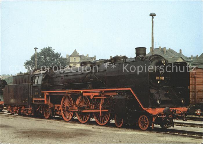 Lokomotive DR-Betriebsnummer 03 001