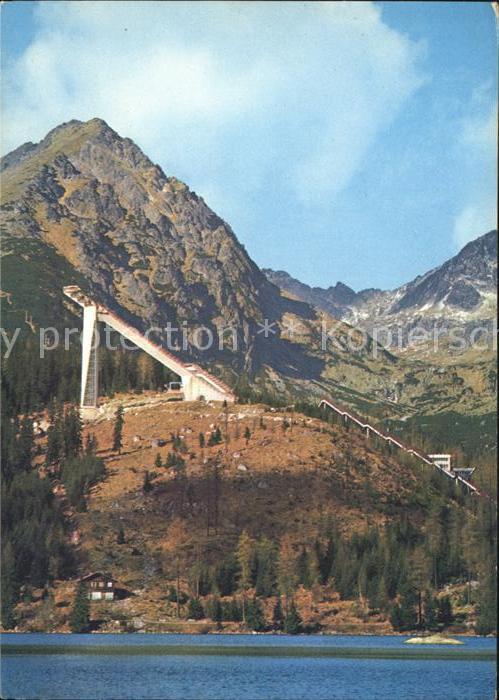 Ski-Flugschanze Vysoke Tatry Hohe Tatra Strbske Pleso