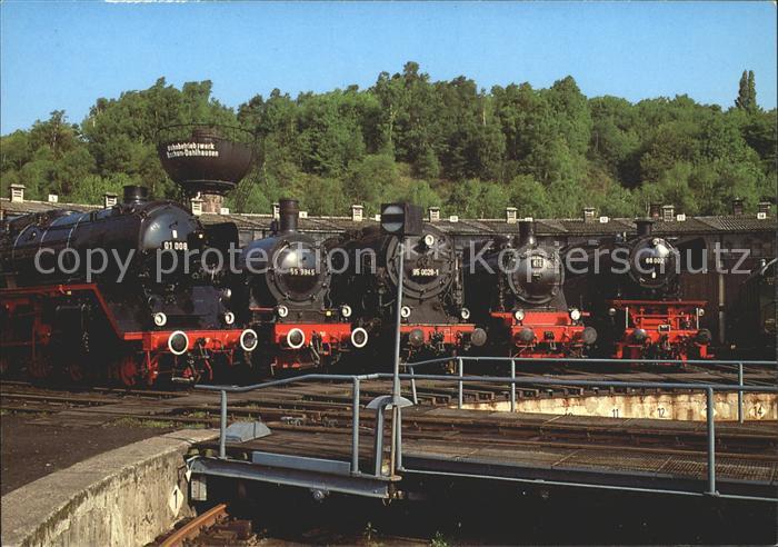 Lokomotive Parade Dampflokomotiven Bahnbetriebswer