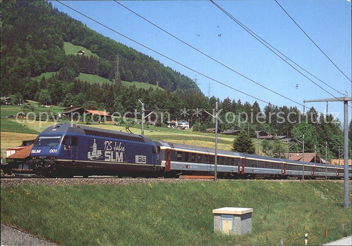 Eisenbahn Elektro-Schnellzuglokomotive 465 001 Berner Alpenbahngesellschaft