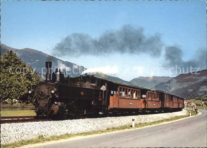 Lokomotive 3 Personenzug Mayrhofen Zillertalbahn