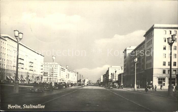 BERLIN  CITY Stalinallee