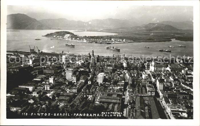 Santos Brazil Panorama Colombo