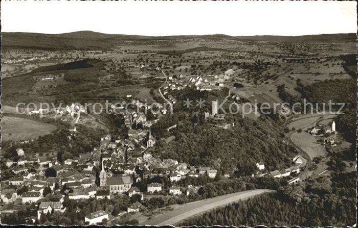 Stromberg Hunsrueck Fliegeraufnahme