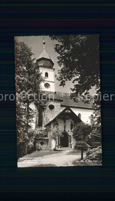 Maria Eck Wallfahrtskirchlein Chiemgau