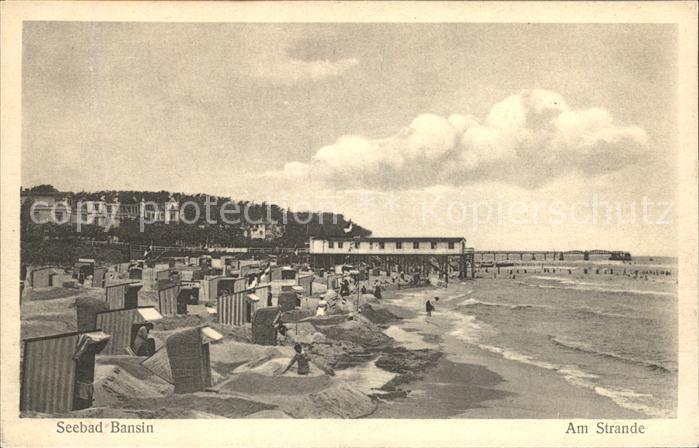 Bansin Ostseebad Strandpartie