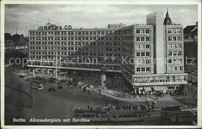 BERLIN  CITY Alexanderplatz mit Berolina NZ3