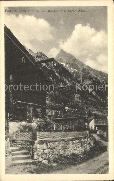 Gerstruben Dorfmotiv