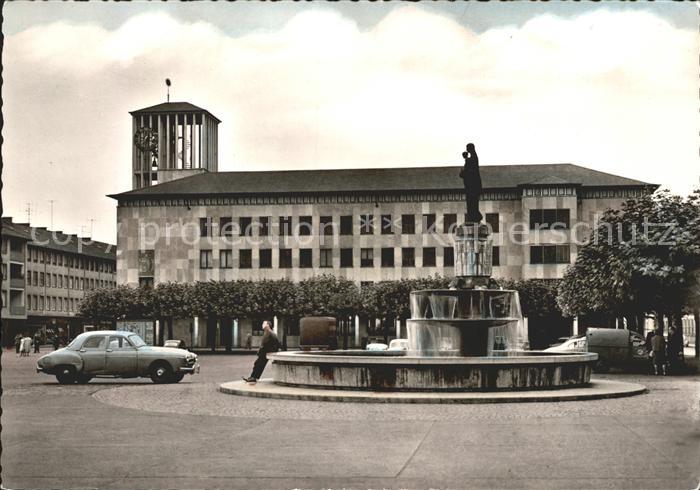 Saarlouis Marienbrunnen Rathaus