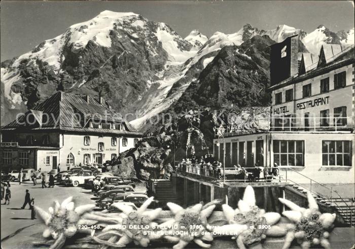 Stilfserjoch Passo dello Stelvio Pass Hotel Restaurant