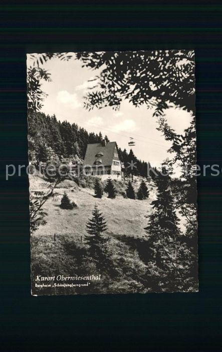 Oberwiesenthal Erzgebirge Bergheim Schoenjungferngrund