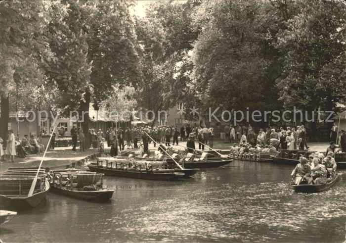 Luebbenau Spreewald Kahnabfahrtsstelle