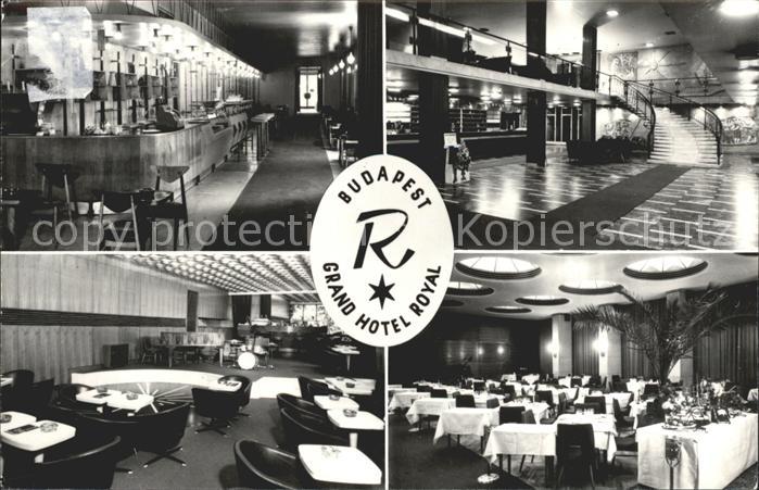 Budapest Grand Hotel Royal Bar Gastraum Empfang