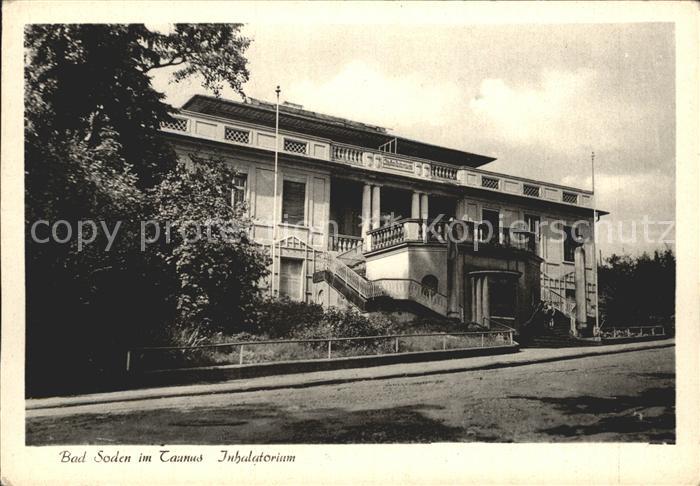 Bad Soden Taunus Inhalatorium