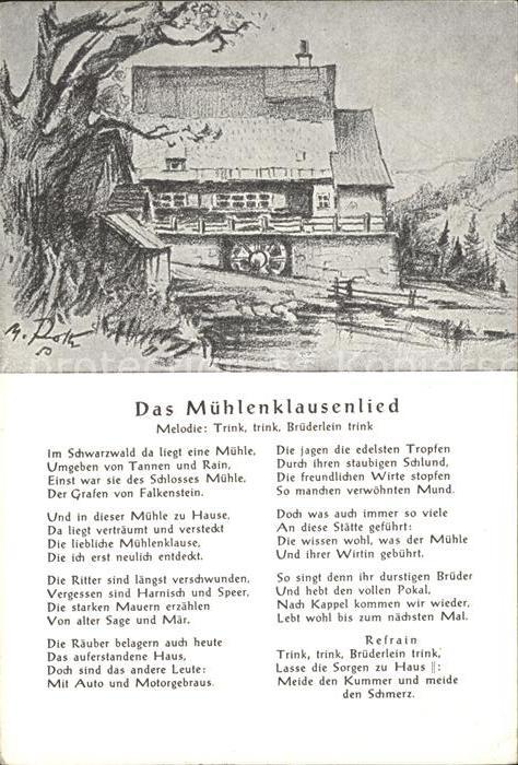 Kappel Niedereschach Schwarzwaldm?hle M?hlenklausenlied