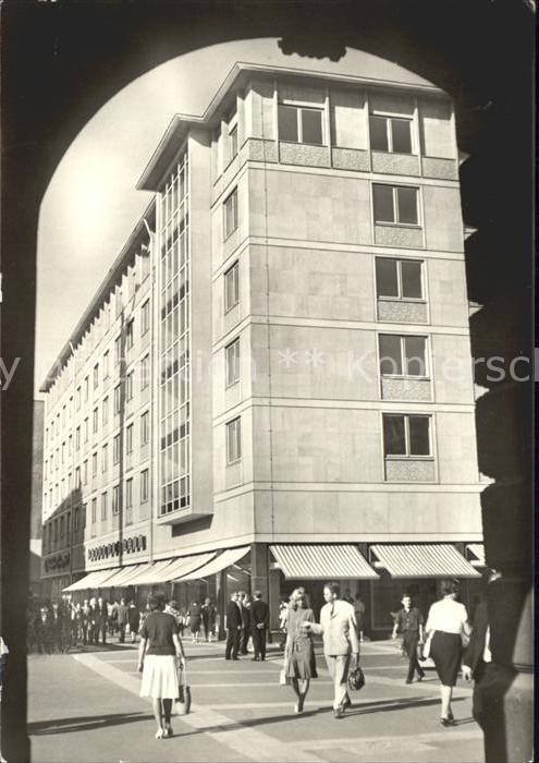 LEIPZIG Sachsen Neubauten in der Reichstrasse
