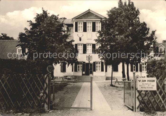 Sondershausen Thueringen HOG Zum Possen