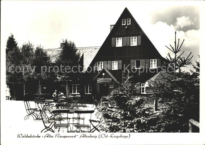Altenberg Erzgebirge Waldschaenke Altes Raupennest