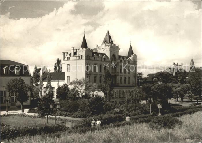 Zinnowitz Ostseebad Usedom Ferienheim Klement Gottwald