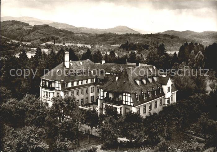 Obersasbach Sanatorium Marienheim Erlenbad Fliegeraufnahme