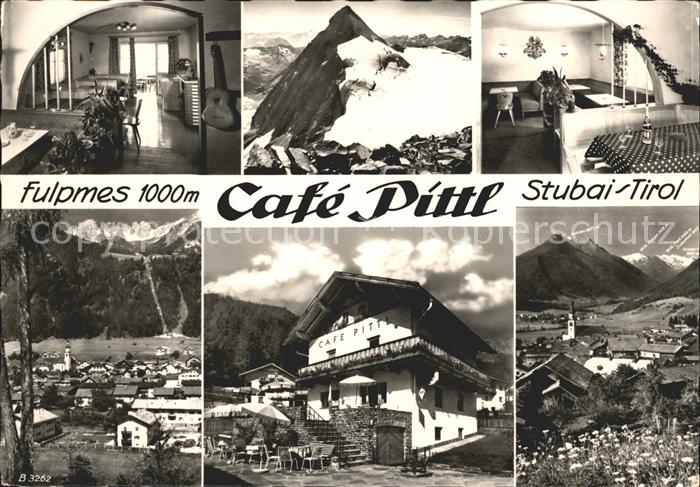 Fulpmes Tirol Cafe Pittl Gaststube Panorama