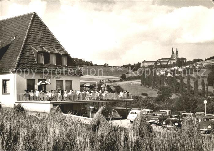 Banz Bad Staffelstein Gaestehaus am Banzer Wald Terrasse