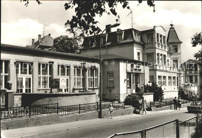 Bansin Ostseebad FDGB Erholungsheim Julian Marchlewski