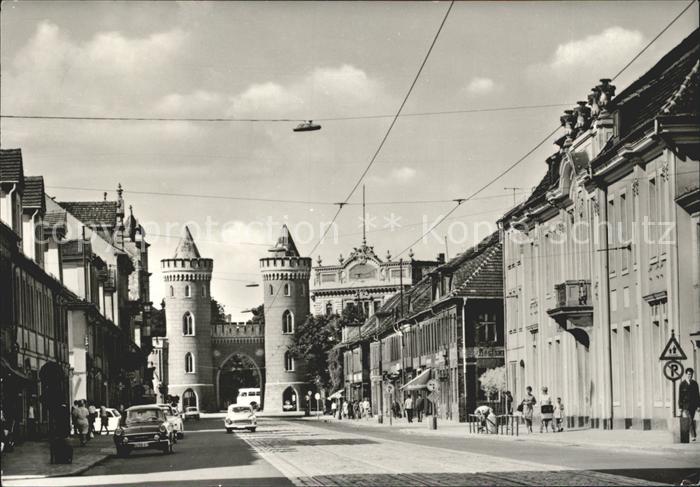 Potsdam Friedrich Ebert Str und Nauener Tor