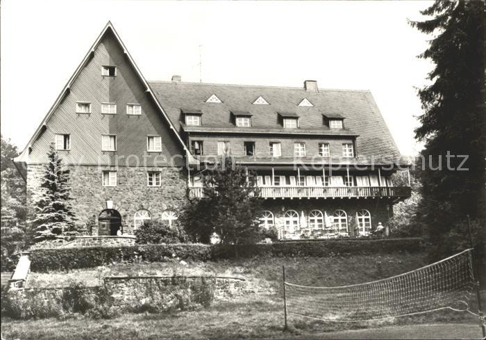 Hartenstein Zwickau FDGB Erholungsheim Aktionseinheit