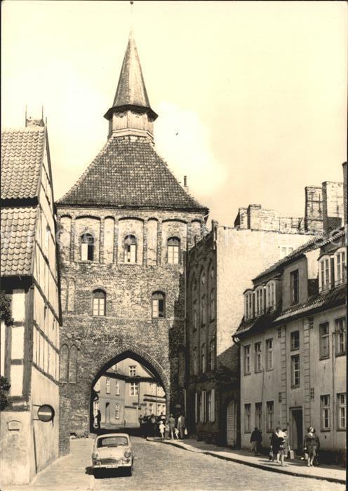 Stralsund Mecklenburg Vorpommern Kuetertor
