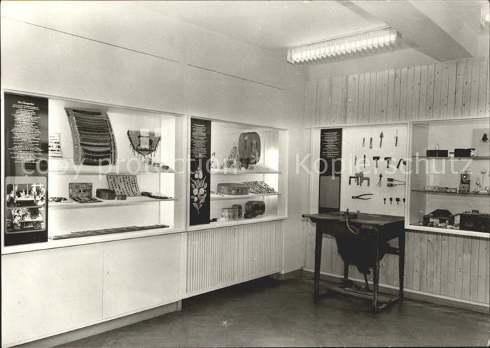 Lauscha Museum fuer Glaskunst Raum Beginn der Heimindustrie