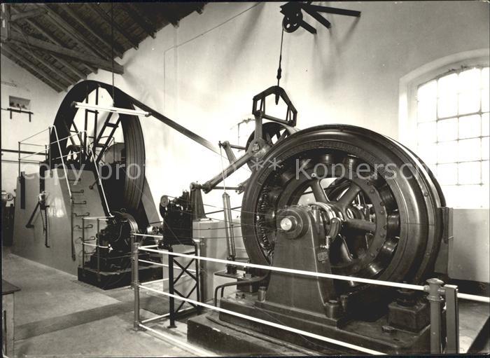 Ziegenrueck Saale Wasserkraftmuseum Maschinensaal