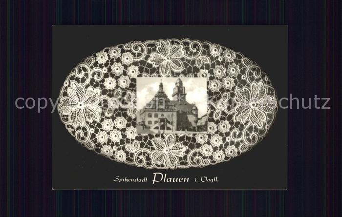 Plauen Vogtland Spitzenstadt Rathaus Kirche