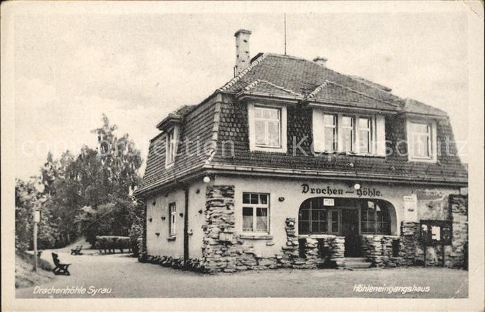 Syrau Vogtland Drachenhoehle Syrau Hoehleneingangshaus