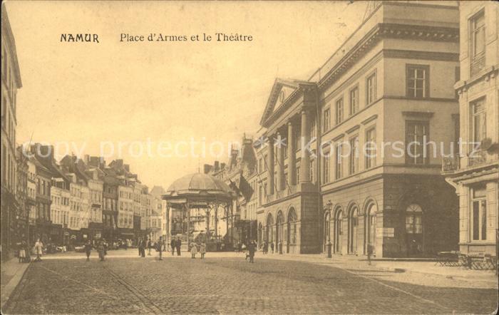 Namur Wallonie Place d Armes et le Theatre