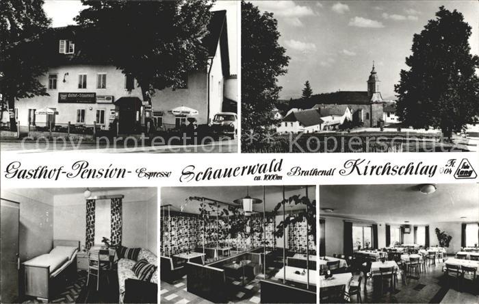 Kirchschlag Waldviertel Gasthof Pension Schauerwald Zimmer Gast