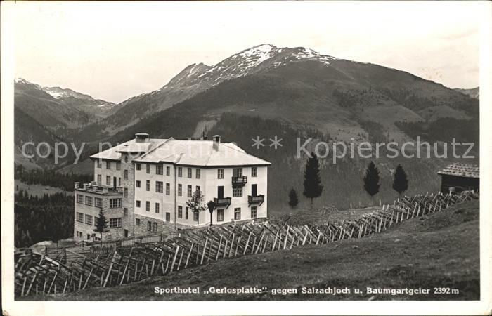 Krimml Sporthotel Gerlosplatte mit Salzachjoch und Baumgartgeier