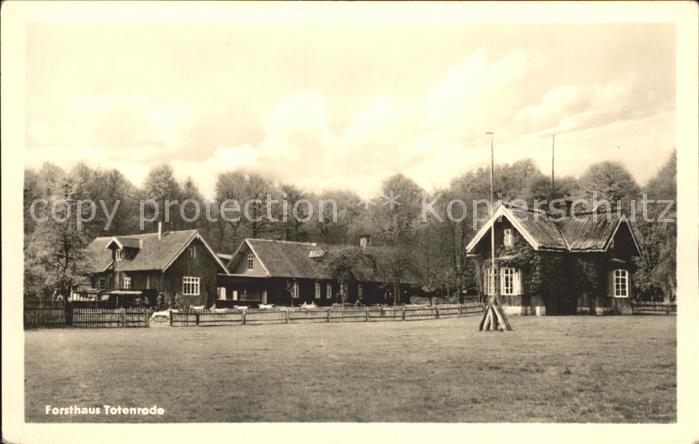 Altenbrak Harz Forsthaus Totenrode