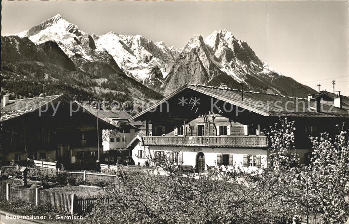 GARMISCH-PARTENKIRCHEN Bayern Bauernhaeuser