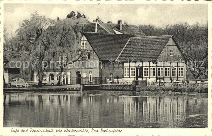 Bad Rothenfelde Cafe und Pensionshaus zur Klostermuehle