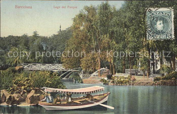 Barcelona Cataluna Lago del Parque